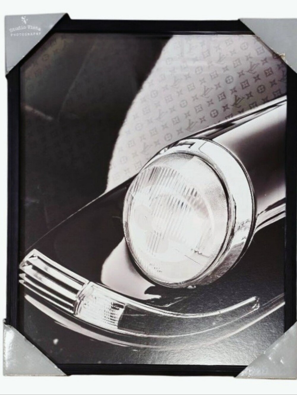Studio Vista Photography Louis Vuitton Monogram Vintage Car Framed Wall Decor